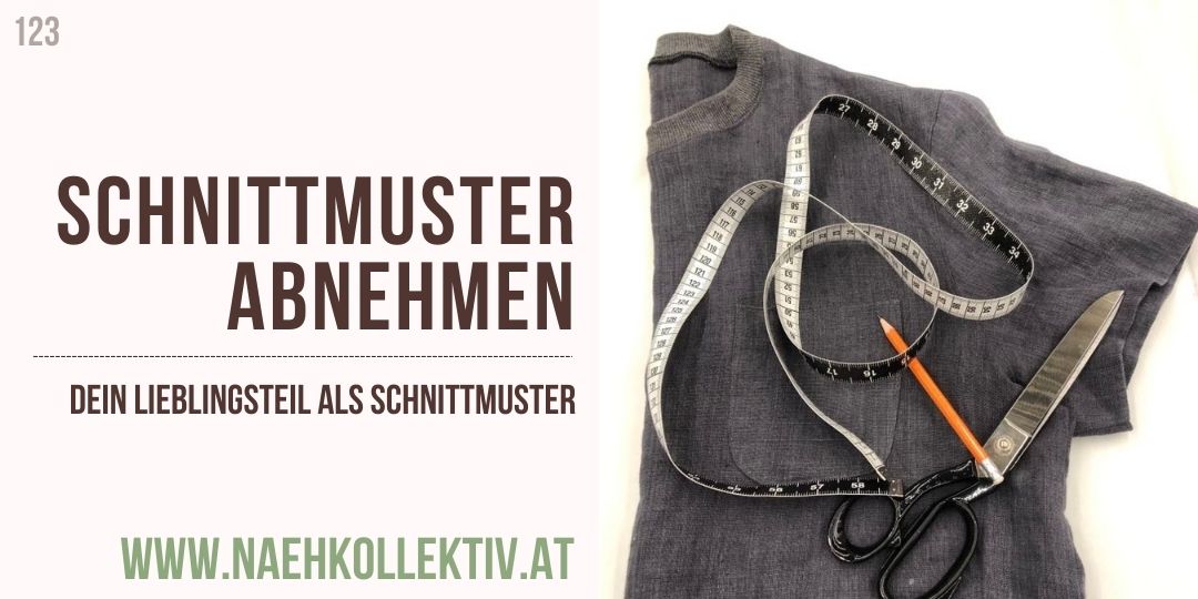 Schnittmuster abnehmen