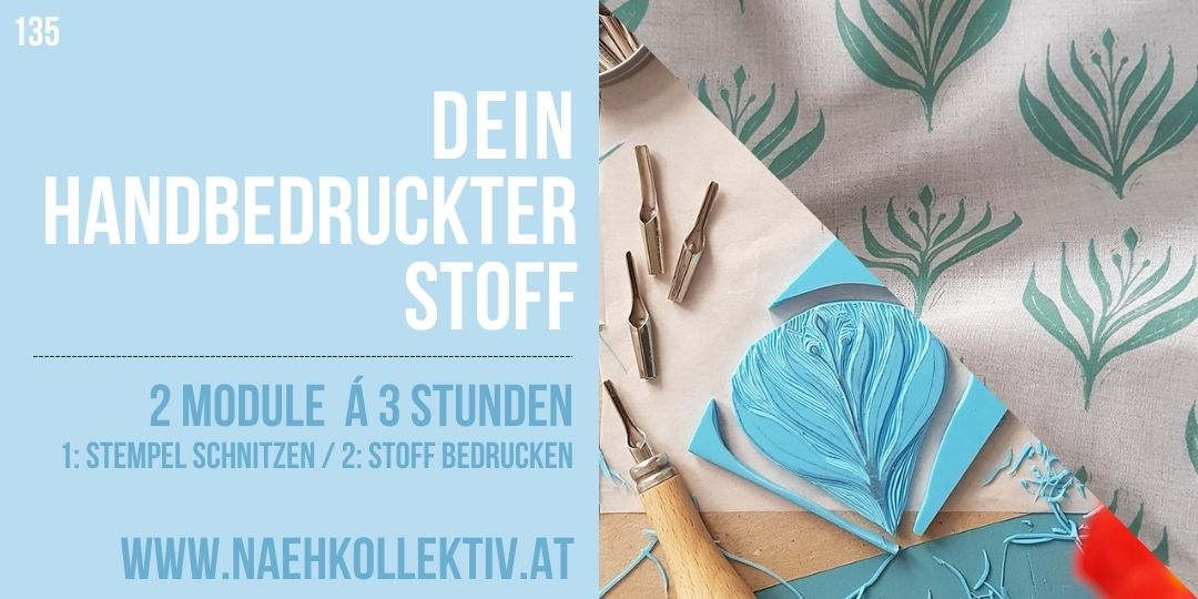 Dein handbedruckter Stoff