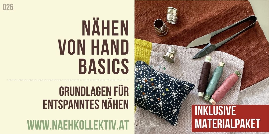 Nähen von Hand Basics